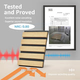 Art3d A31206 Studio Furniture, 4pcs-107＊8in, Oak Art3d