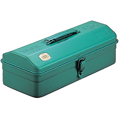 TRUSCO Y-350-GN Mountain Tool Box, 14.8 x 6.4 x 4.8 inches (373 x 164 x 124 cm), Green Trusco