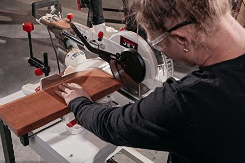 JET 10-Inch Sliding Dual-Bevel Compound Miter Saw, 1Ph 115V (JMS-10X) Jet