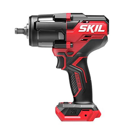 SKIL PWR CORE 20™ Brushless 20V 1/2 In. Mid-Torque Impact Wrench, Tool Only- IW5761B-00 - WoodArtSupply