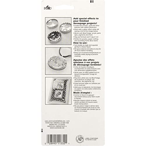 Mod Podge CS11332 Glitter Dimensional Magic, 2 oz, Iridescent Mod Podge