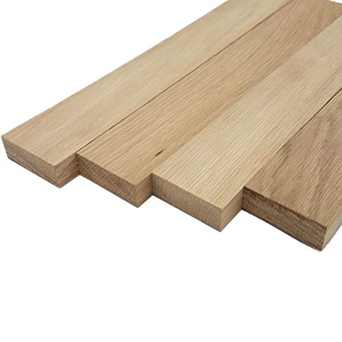 White Oak Lumber 3/4" x 2" (4pcs) (3/4" x 2" x 12") Barrington Hardwoods