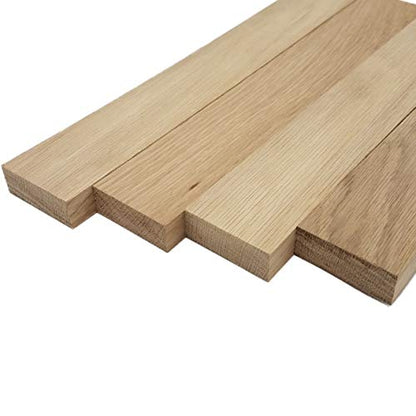 White Oak Lumber 3/4" x 2" (4pcs) (3/4" x 2" x 12")