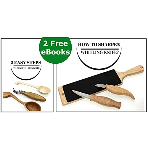 BeaverCraft Wood Carving Kit S15 Wood Whittling Kit for Beginners Kids - Wood Carving Knife Set Whittling Knife Set Wood Carving Knives Hand Wood BeaverCraft
