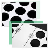 15-Holes Vinyl Storage Rack Acrylic Storage Organizer Multiple Large Holes Display Stand for Vinyl Rolls and More (12 Inch x 7.8 Inch, Aperture 2 Outus