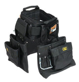 CLC Custom Leathercraft 5605XL Professional Carpenter's Combo, black, 18-Pocket 5 Piece, XL Custom Leathercraft