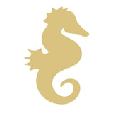 Seahorse Cutout Unfinished Wood Nautical Decor Beach House Decor Sea Animal MDF Shaped Canvas Style 1 Diverse Woodworking