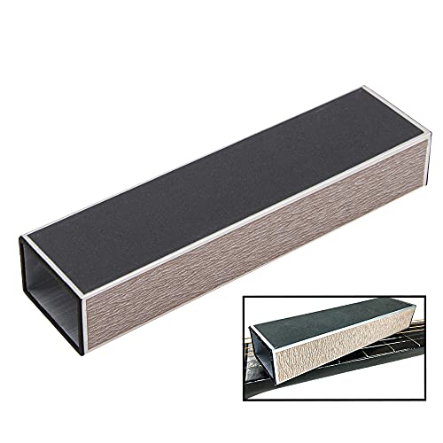 1Pcs Yootones Fret Leveling Beam Sanding File Luthier Tool with Self-adhesive Sandpaper Compatible with Electirc Guitar Acoustic Guitar Classical - WoodArtSupply