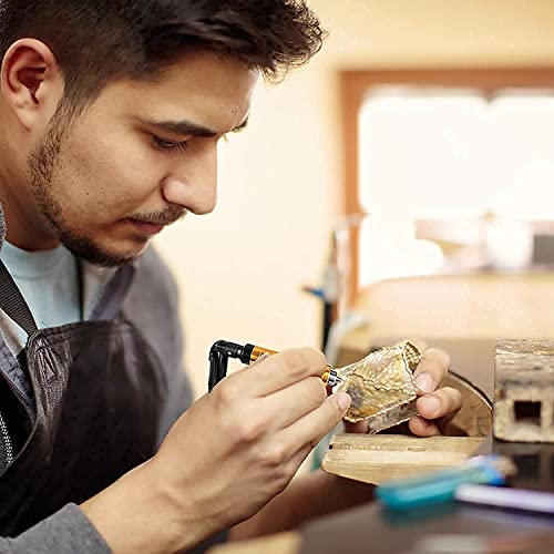 TUNTROL 1000W 30000RPM Flex Shaft Rotary Tool, Thicken 1/4" Flexible Shaft with Stepless Speed Foot Pedal, Hanging Grinder Carver Electric TUNTROL