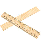 144 PCS 6 Inch 15 cm Wooden Rulers, 2 Scales Accurate Wood School Ruler Double Sided Wood Measuring Tool for Students, Crafts, Office, Home Uses MUKCHAP