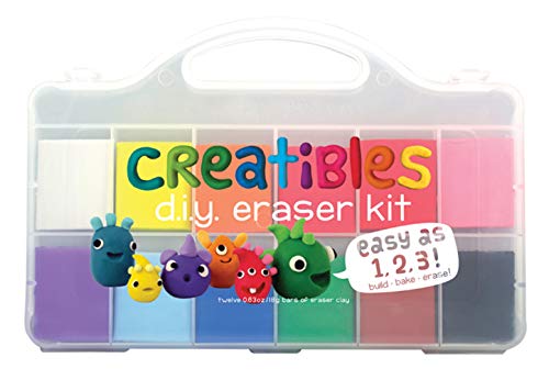 Creatibles D.i.y. Erasers Kit - Set of 12 Colors