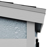 Handy Home Products Cambria 10x4 Outdoor Wood Storage Shed with Full Floor System Handy Home Products