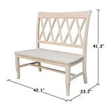 International Concepts Bench, Unfinished IC International Concepts