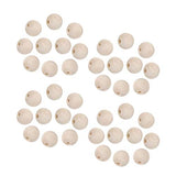 1800pcs Natural Beads Wood Beads for Round Beads Wooden Charm Beads Unfinished Wood Beads Jewelry Accessories Wooden Beading Supplies Color Beads SUPVOX