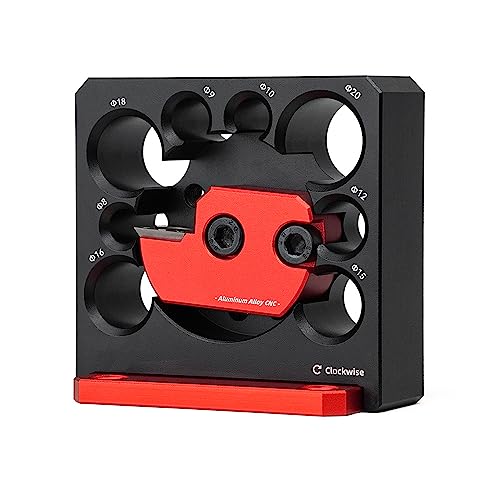 KETIPED Adjustable Drill Milling Dowel Round Rod Auxiliary Tool with Carbide Blade, Electric Drill Milling Cylindrical Woodworking Tool Dowel Maker KETIPED