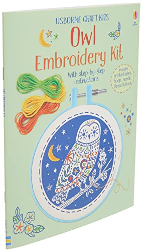 Embroidery Kit: Owl - WoodArtSupply