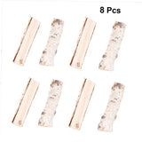 SEWACC 8 Pcs Nativity Decor Reptile Decor Artificial Fireplace Birch Log Bundle Mini Birch Logs Christmas Xmas Party Wood Pieces Christmas Photo SEWACC