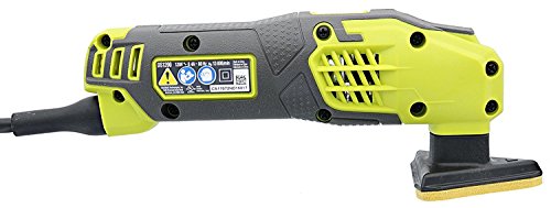 Ryobi DS1200 .4 Amp 13,000 OBM Corded 2-7/8" Detail Sander w/ Triangular Head and 5 Sanding Pads - WoodArtSupply