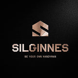 Silginnes 90 Degree Positioning Squares Right Angle Clamps for Woodworking - 2 Pack （5.5"*5.5"）Aluminium Alloy Corner Clamp Woodworking Carpenter Silginnes