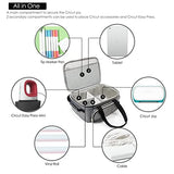 VIGEGARI Carrying Case for Cricut Joy, Cricut Carrying Case Compatible with Cricut Easy Press Mini, Tote Bag for Cricut Joy Accessories and Supplies, VIGEGARI