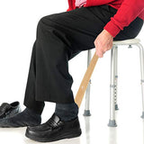 EXCEART Wood Shoe Horn Long Handle Practical Wood Shoehorns for Men Women and Kids EXCEART