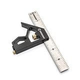 Crescent Lufkin 6" Combo Square - L06CS, Multi, One Size Crescent
