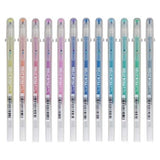SAKURA Gelly Roll Stardust (Made in Japan) [Limited Edition] Gel Ink Pen Set - Bold Sparkling, Glittering & Assorted Colors 12Pens SAKURA