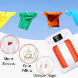 Heat Press Machine For T Shirts, 7" × 5" Portable Mini Heat Press Fast Even Heat, Easy Press T Shirt Printer Machine for HTV Vinyl and Heat Transfer KORGOL