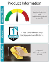 Ameriwood Home Farmington 32" Storage Cabinet in Brown SystemBuild