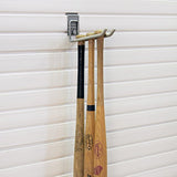 StoreWALL Heavy Duty Long Universal Slatwall Double Hook with CamLok (Pack of 4) StoreWALL