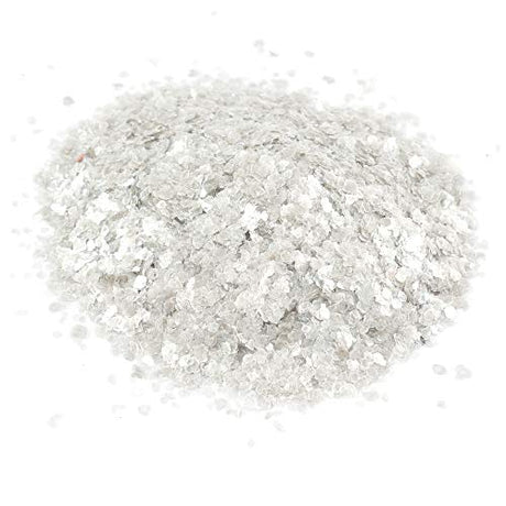 Shiny Stone Crushed Magical Natural Mica Flakes Flitter for Resin Painting Arts and Crafts,Nail Art,DIY Decoration Leaf Multi-Use 2-4mm(6-10 mesh) Shiny Stone
