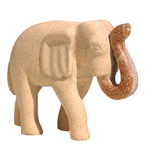 COHEALI 3 Pcs DIY Wooden Animal Sculpture Wooden Animal Painting Kit Educational Toys for Kids Unfinished Wood Elephant Vintage Ornaments Paint Kit COHEALI