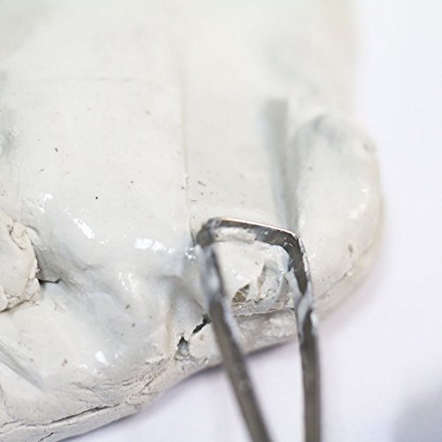 Mont Marte White Air Hardening Modeling Clay, 2kg (4.4lb). Approximate 24 Hour Drying Time. Easy to Smooth and Knead. Suitable for a Variety of MONT MARTE