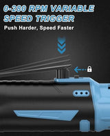 SHIELDPRO Cordless Electric Ratchet Wrench Kit,40Ft-lb 3/8" Power Ratchet Wrench 1-Hour Fast Charge,2 Packs 2000MA Lithium-Lon Battery,1/4 SHIELDPRO