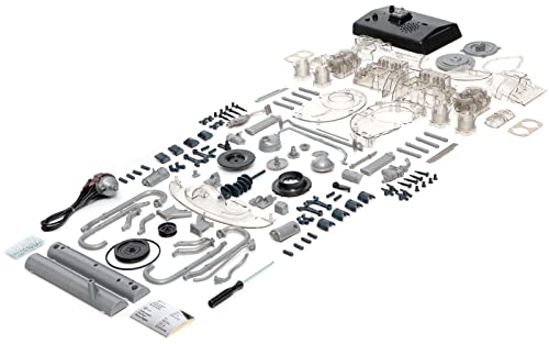 Franzis VW Beetle Flat-Four Engine Model Kit - WoodArtSupply