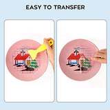 HTVRONT White Permanent Vinyl, 12 Pack White Vinyl for Cricut - 10 White Vinyl Sheets 12" x 12" & 2 Transfer Tape Sheets for Party Decoration, HTVRONT