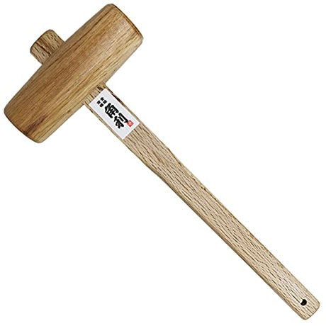 KAKURI Wooden Mallet for Woodworking 48mm Oak, Japanese Wood Mallet Hammer for Chiseling, Adjusting Japanese Plane, Assembling furniture, Made in KAKURI