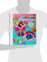 Just My Style Paint & Sparkle Figurines, Paintable Unicorn Rainbow & Butterfly Photo Holder, Create Funky Decor, Includes Art Supplies, Stickers & Just My Style