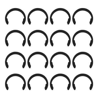 16pcs Retaining Clip Rings Compatible with Cricut Maker/Explore Air, Rubber Roller Replacement Parts Rubber Roller Resolution for Cricut - WoodArtSupply