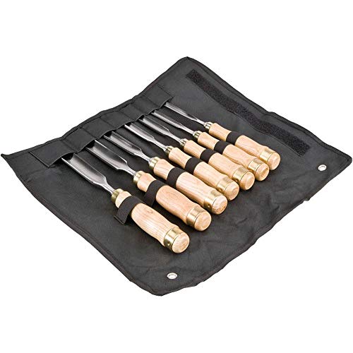 Woodstock D3780 Gouge Chisel Set, 7-Piece Woodstock