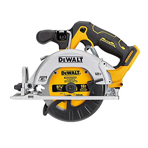 DEWALT XTREME™ 12V MAX BRUSHLESS 5-3/8" CIRCULAR SAW (Tool Only) (DCS512B) - WoodArtSupply