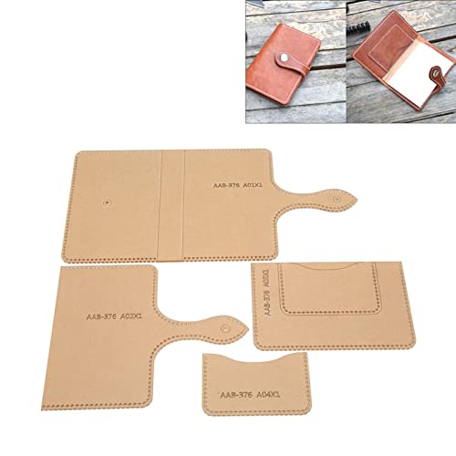 Acrylic Templates, Practical Leather Craft Tool, Leather Pattern Templates, Acrylic Bag Template Set Passport Bag Pattern Making Stencil Laser - WoodArtSupply