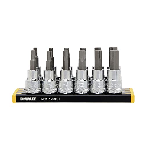 DEWALT 3/8 DRIVE, SAE & MM HEX SOCKET SET, 12PC (DWMT17002) DEWALT