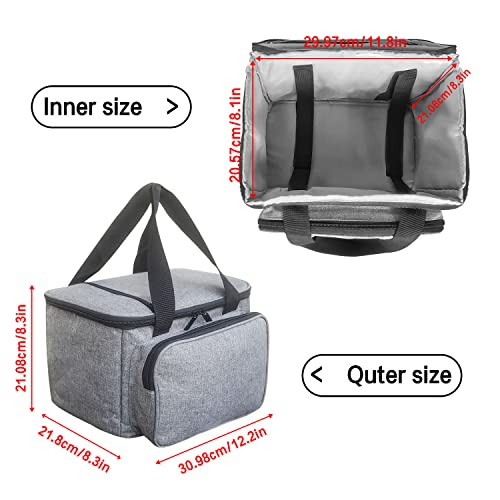 Boczif Carrying Case Compatible with Cricut Mug Press Machine, Travel Tote Bag for Cricut Joy Accessories & Craft Pens and Tool Set, Portable Storage Boczif