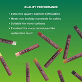 SAKURA Cray-Pas Expressionist Multi-Cultural Oil Pastel Set - Soft Oil Pastels for Artists - 12 Colors SAKURA