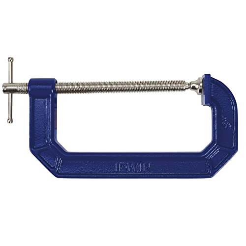 IRWIN Tools QUICK-GRIP C-Clamp, 8-inch (225108) IRWIN