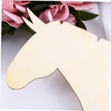 TEHAUX Unfinished Wood Cutouts Unfinished Wood Ornaments Wooden Chips Crafts Sawdust Wood Carving Puzzle Bamboo Decorative Items TEHAUX