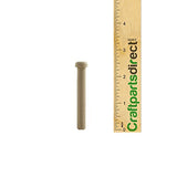Wooden Axle Pegs for 3/8" Hole, 2-9/16" Wood Toy Wheel Pegs - Bag of 25 Craftparts Direct
