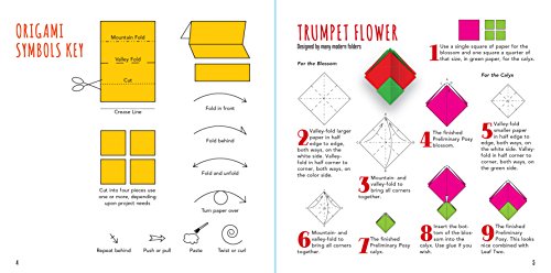 Origami Flowers Kit: 41 Easy-to-fold Models - Includes 98 Sheets of Special Origami Paper (Kit with Two Origami Books of 41 Projects) Great for Kids Tuttle Publishing