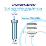 Foil Transfer Tool Replacement for Cricut Maker and Maker 3, Explore, Explore One & Explore Air 2/3, Including Fine, Medium and Bold Blades FAGOO